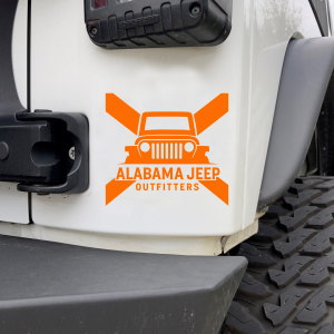 Alabama Jeep Outfitters - Square Decal
