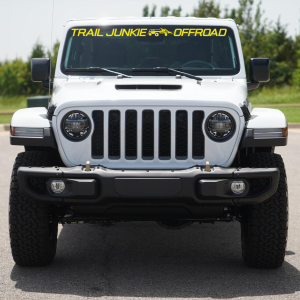 Trail Junkies Windshield Banner